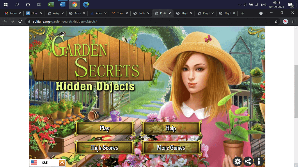 Secret garden Hidden Objects Online Game