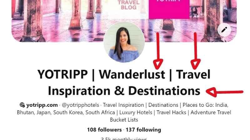 SEO Optimized Keywords Should Feature in Your Pinterest Name SEO Optimized Keywords Should Feature in Your Pinterest Name